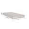 Flash Furniture Dream 6 Inch Hybrid Mattress, Twin XL High Density Foam and Innerspring Mattress in a Box DR-E236-B-TXL-GG - alternate 3